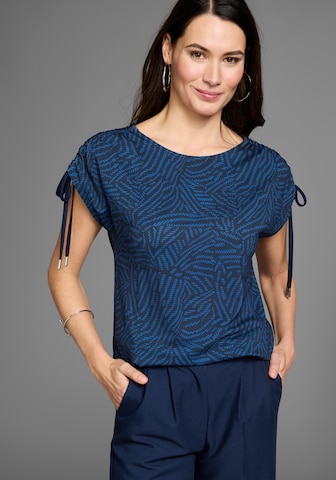 HECHTER PARIS Shirt in Blau: Vorderseite