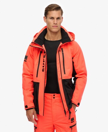Superdry & Co Sportjas 'Ultimate Freestyle' in Oranje