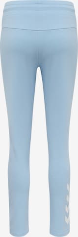 Coupe slim Pantalon de sport Hummel en bleu