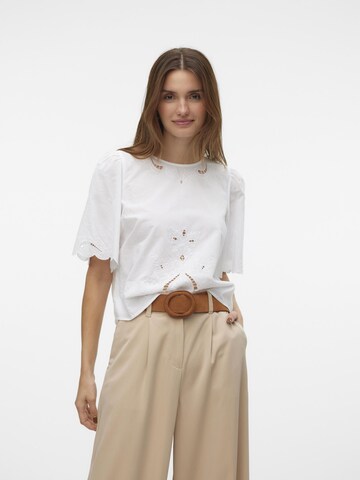 VERO MODA Blouse 'ELENA' in White: front