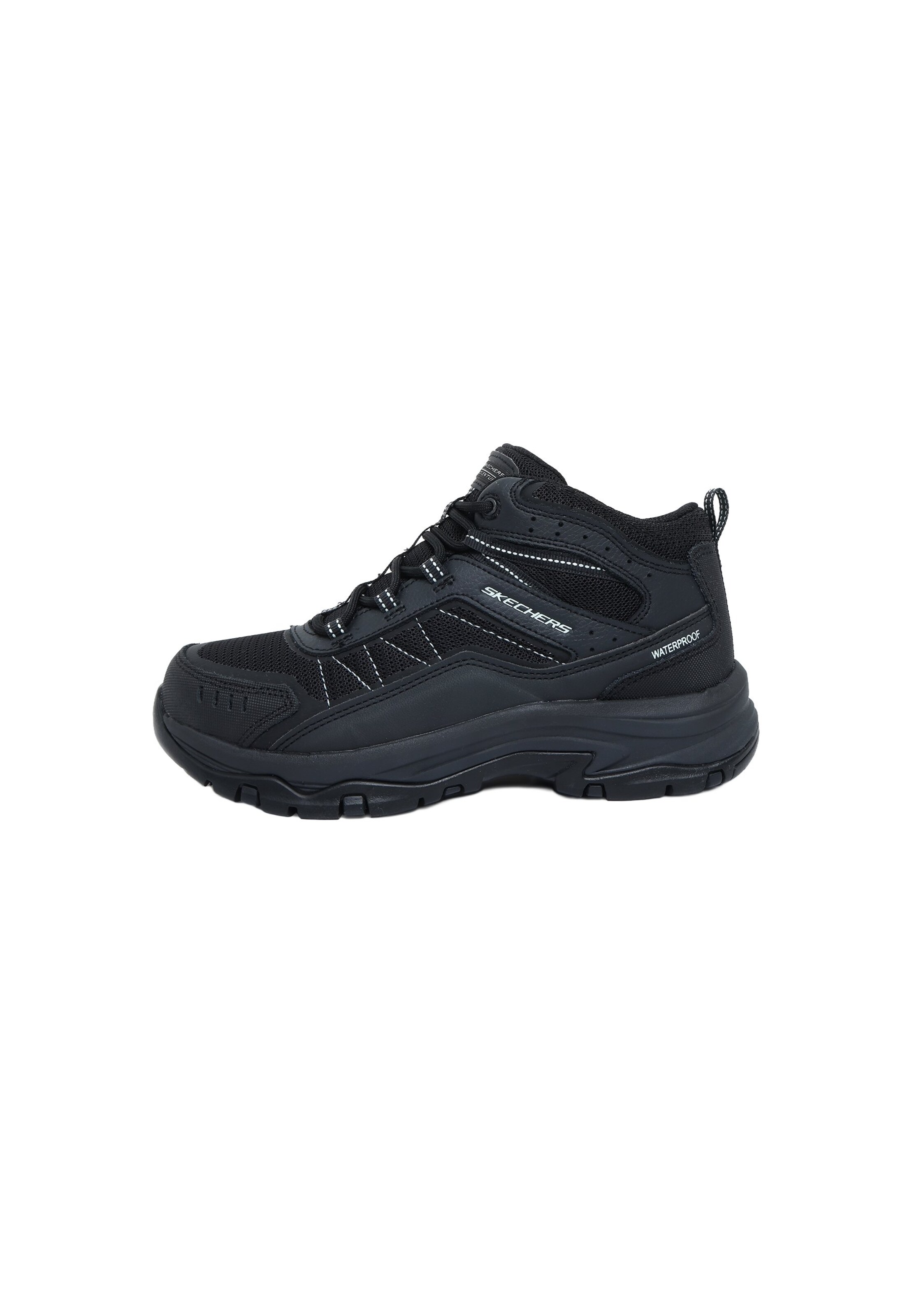 SKECHERS Gležnarji z vezalkami 'TREGO' v velikosti 38  | črna barva, Prikaz izdelka