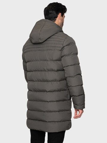 Threadbare Winter Jacket 'Pike' in Grey