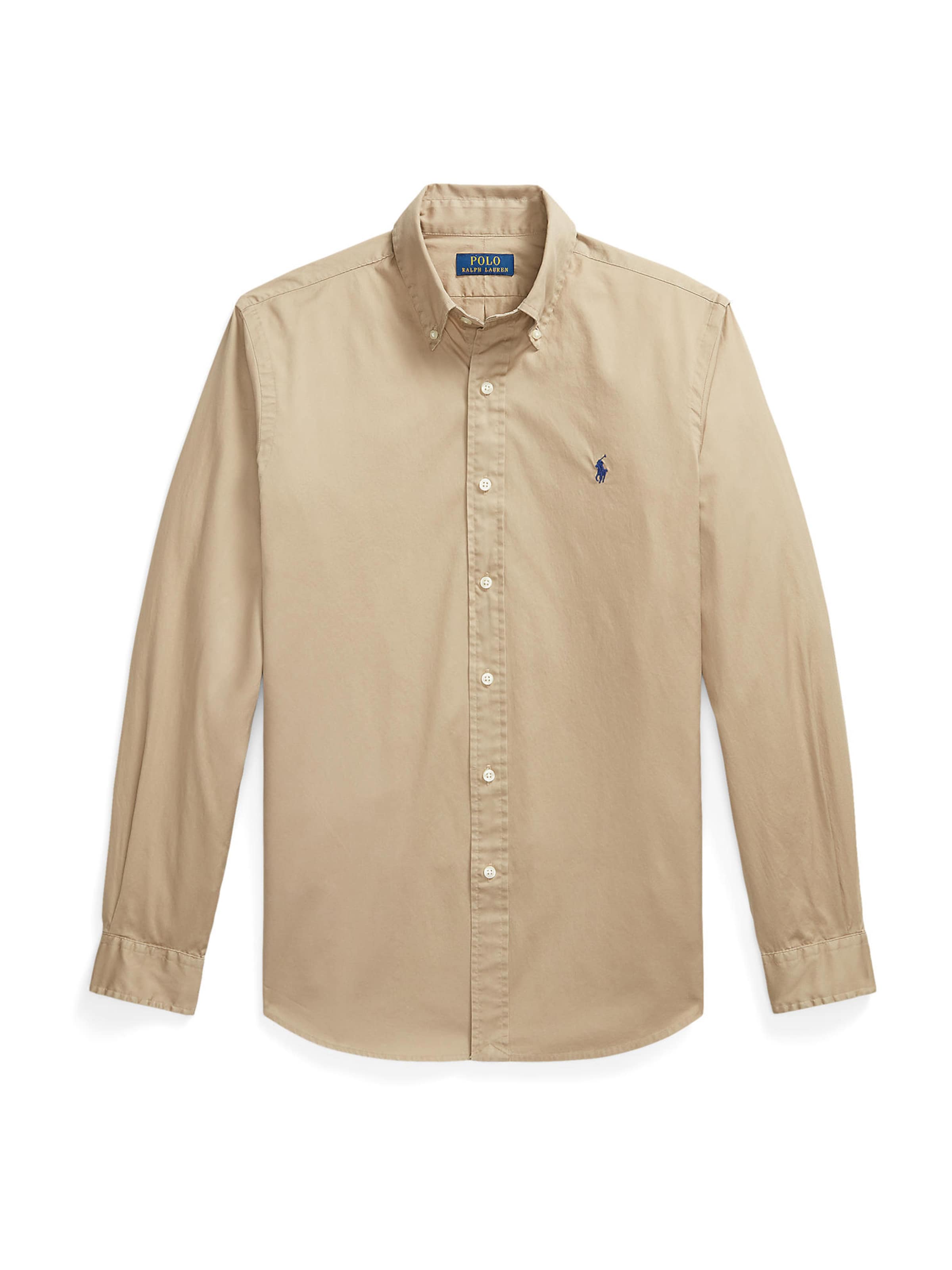 Polo Ralph Lauren Средняя посадка Рубашка в Коричневый: спереди