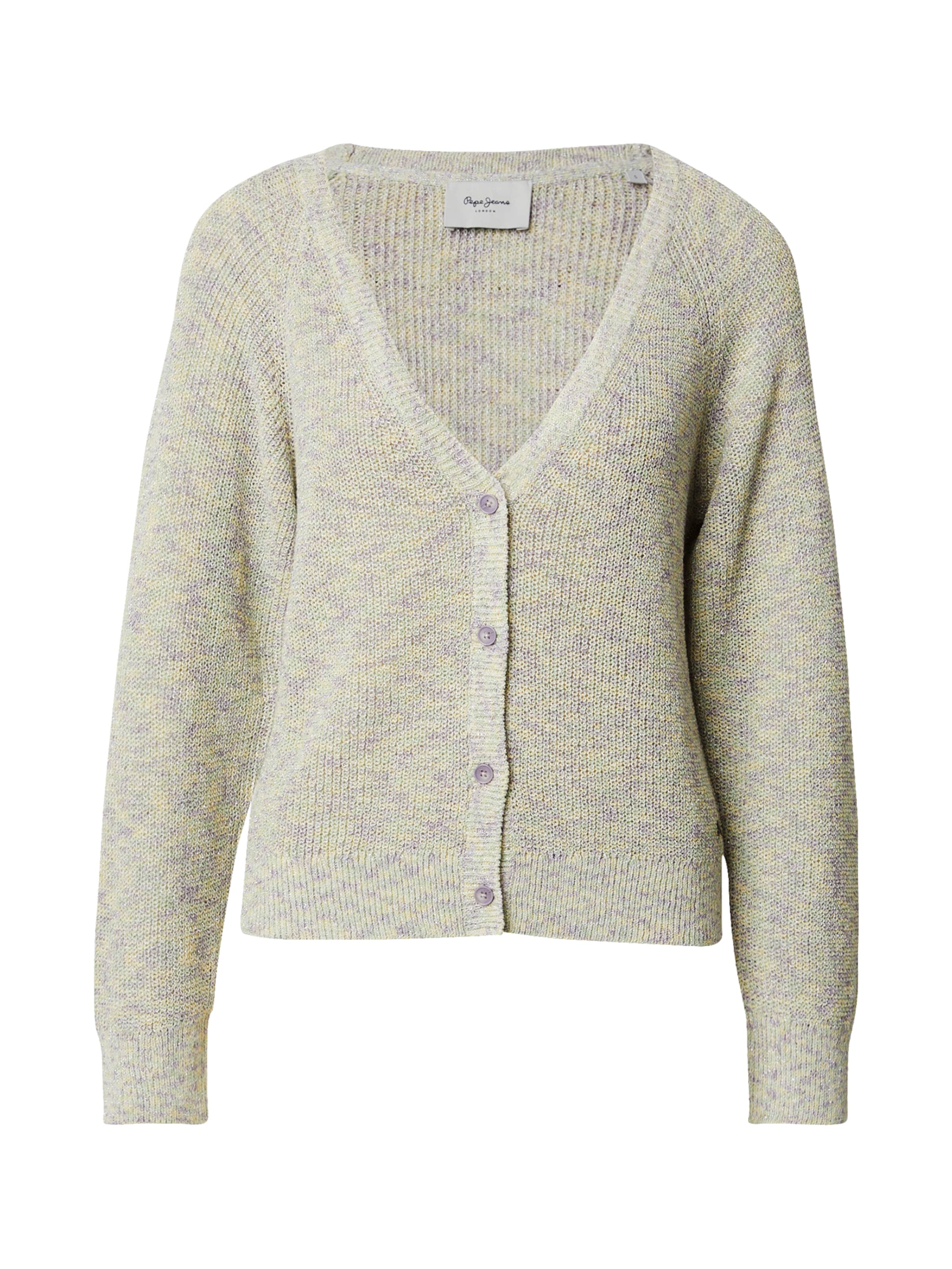 Pepe Jeans Knit Cardigan 'Claire' in White: front