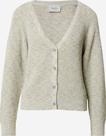 Pepe Jeans Knit cardigan 'Claire' in White: front