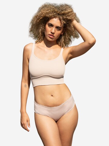 Bustier Soutien-gorge 'Freeda' SugarShape en beige : devant