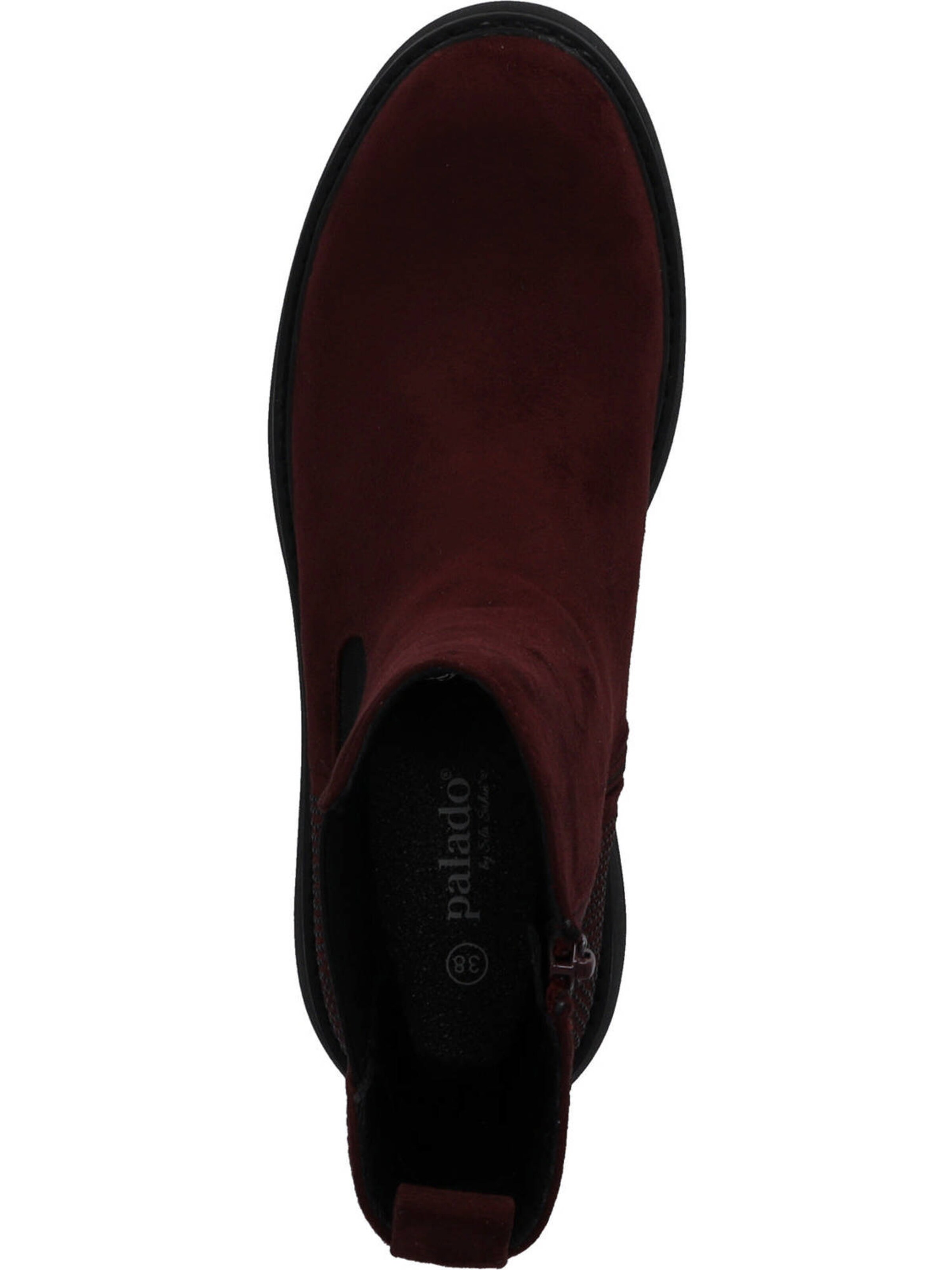 Chelsea Boots 'Jynna' Palado by Sila Sahin en rouge