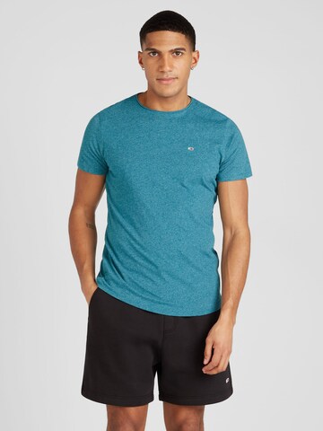 Tommy Jeans T-Shirt 'JASPE' in Blau: Vorderseite