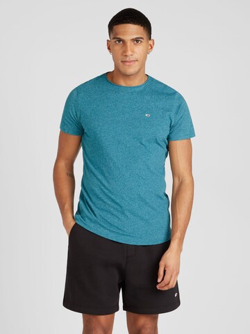 Tommy Jeans T-Shirt 'JASPE' in Blau: predná strana