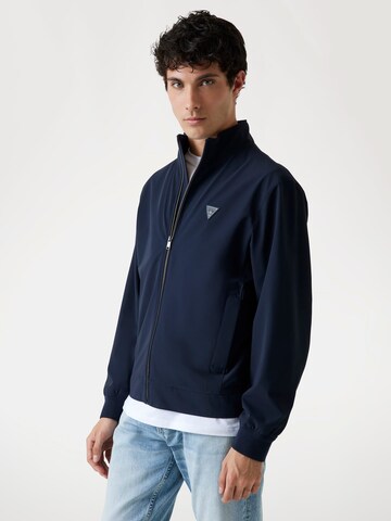 Veste mi-saison GUESS en bleu : devant