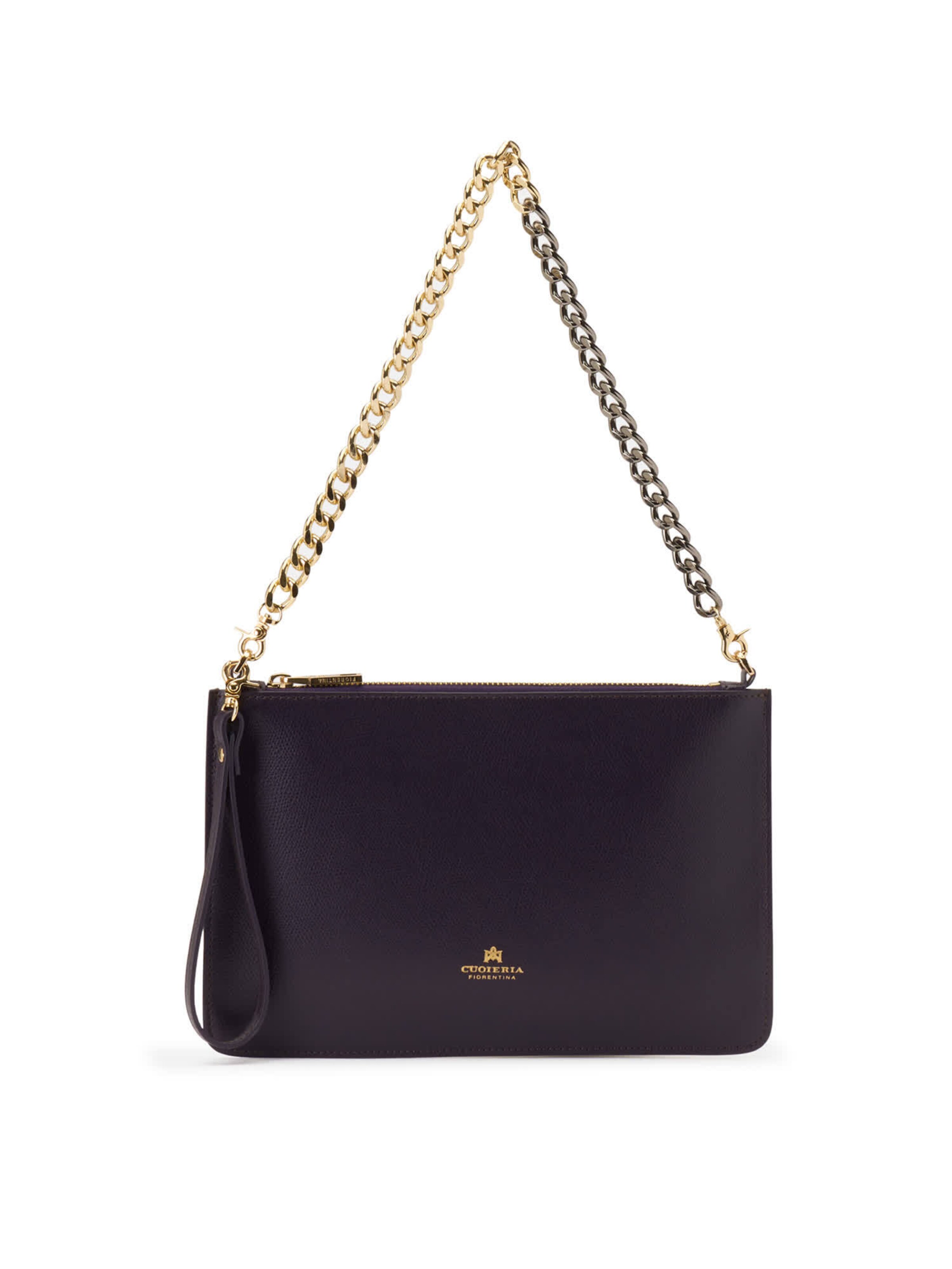 Pochette 'BELLA' Cuoieria Fiorentina en violet : devant