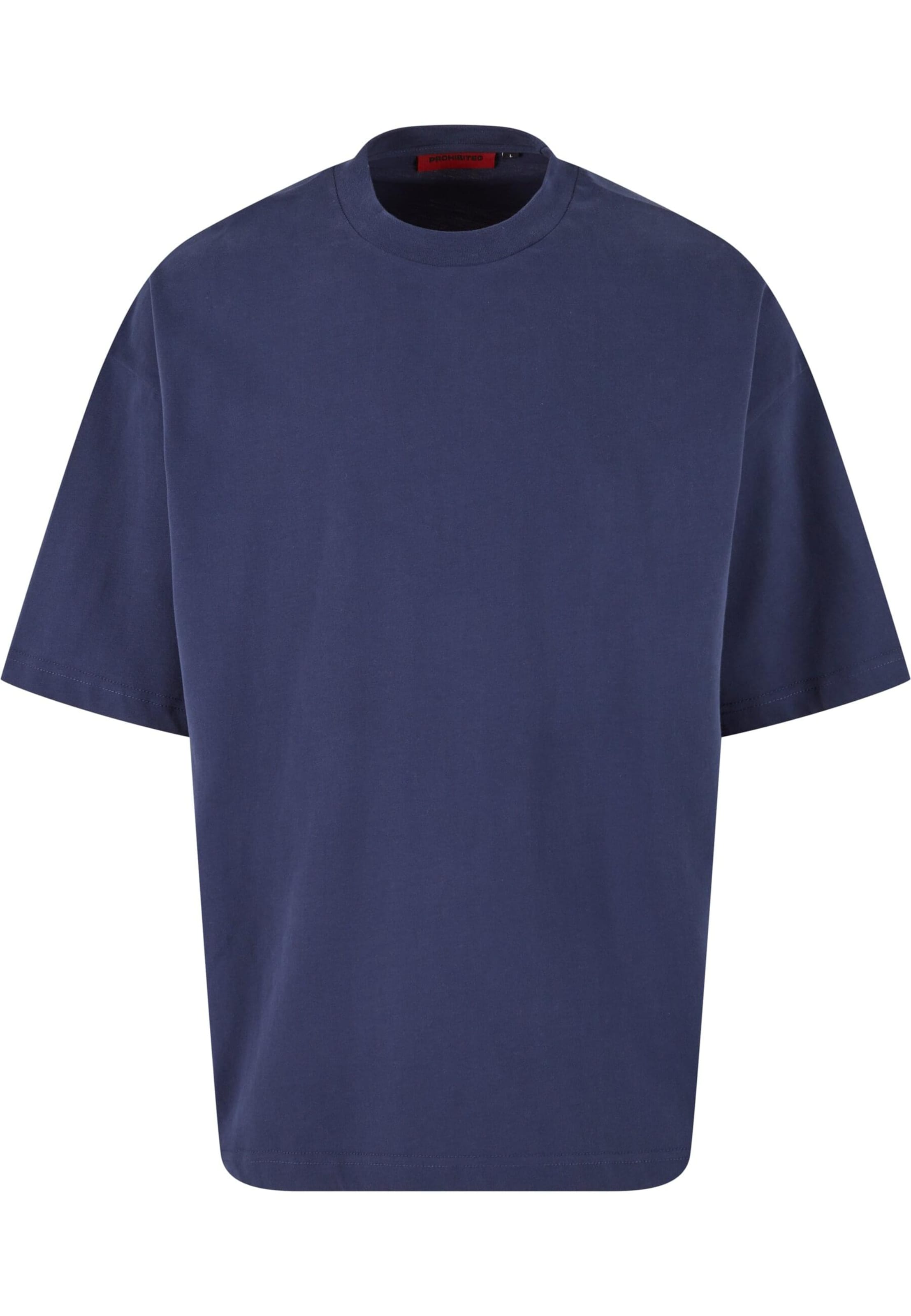 Prohibited Oversized tričko 'Savile Row' – modrá: přední strana