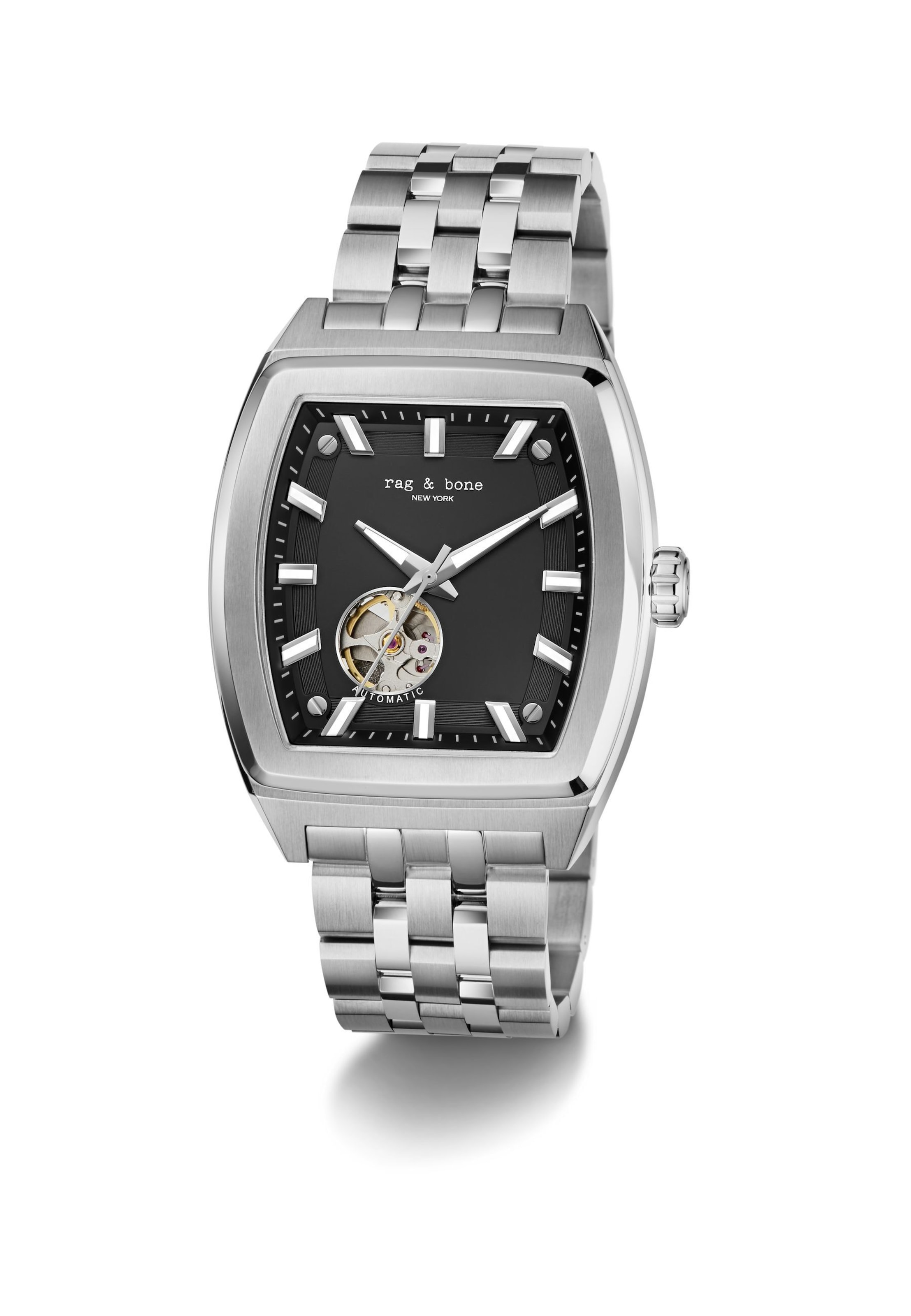 rag & bone Analog watch ' Mercer  ' in Silver