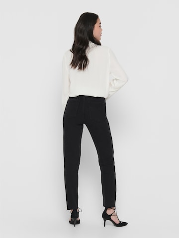 regular Jeans 'Emily' di ONLY in nero