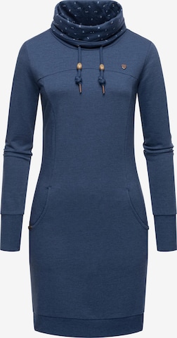 Ragwear Jurk 'Ditik' in Blauw: voorkant