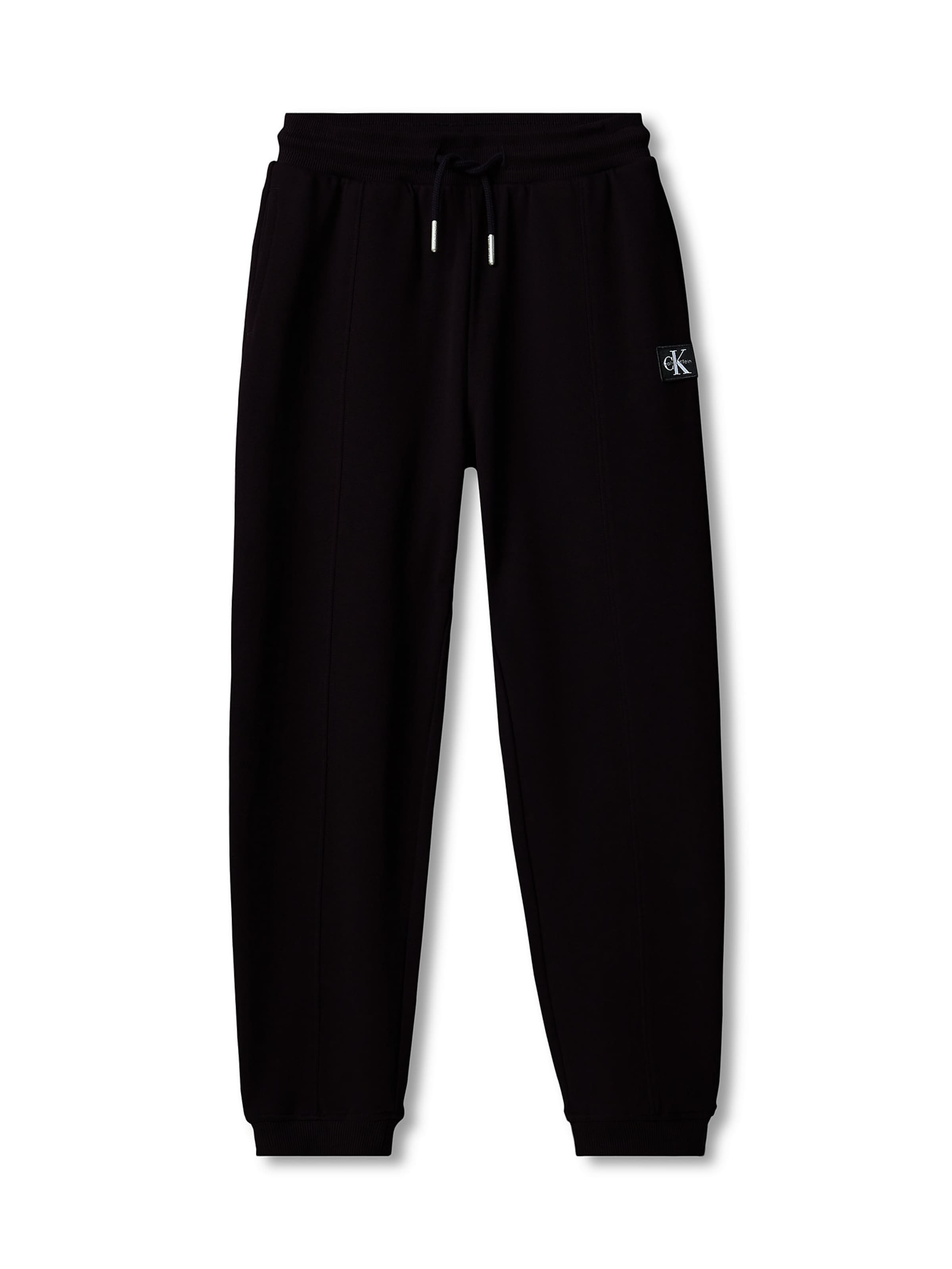 Tapered Pantaloni di Calvin Klein Jeans in nero: frontale