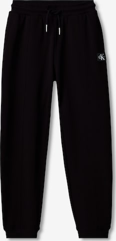 Effilé Pantalon Calvin Klein Jeans en noir : devant