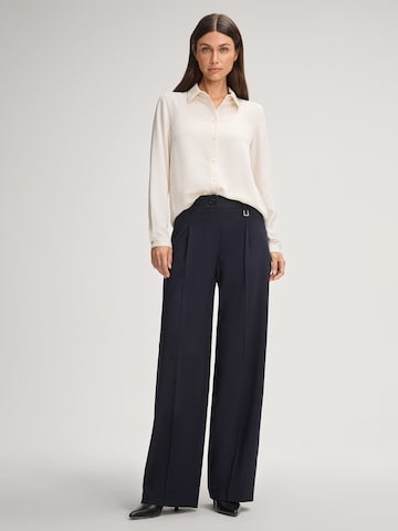 JOOP! Wide leg Pantalon 'Paris' in Blauw