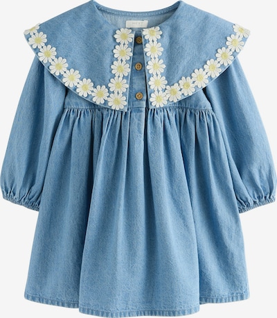 Next Kleita, krāsa - zils džinss / dzeltens / balts, Preces skats