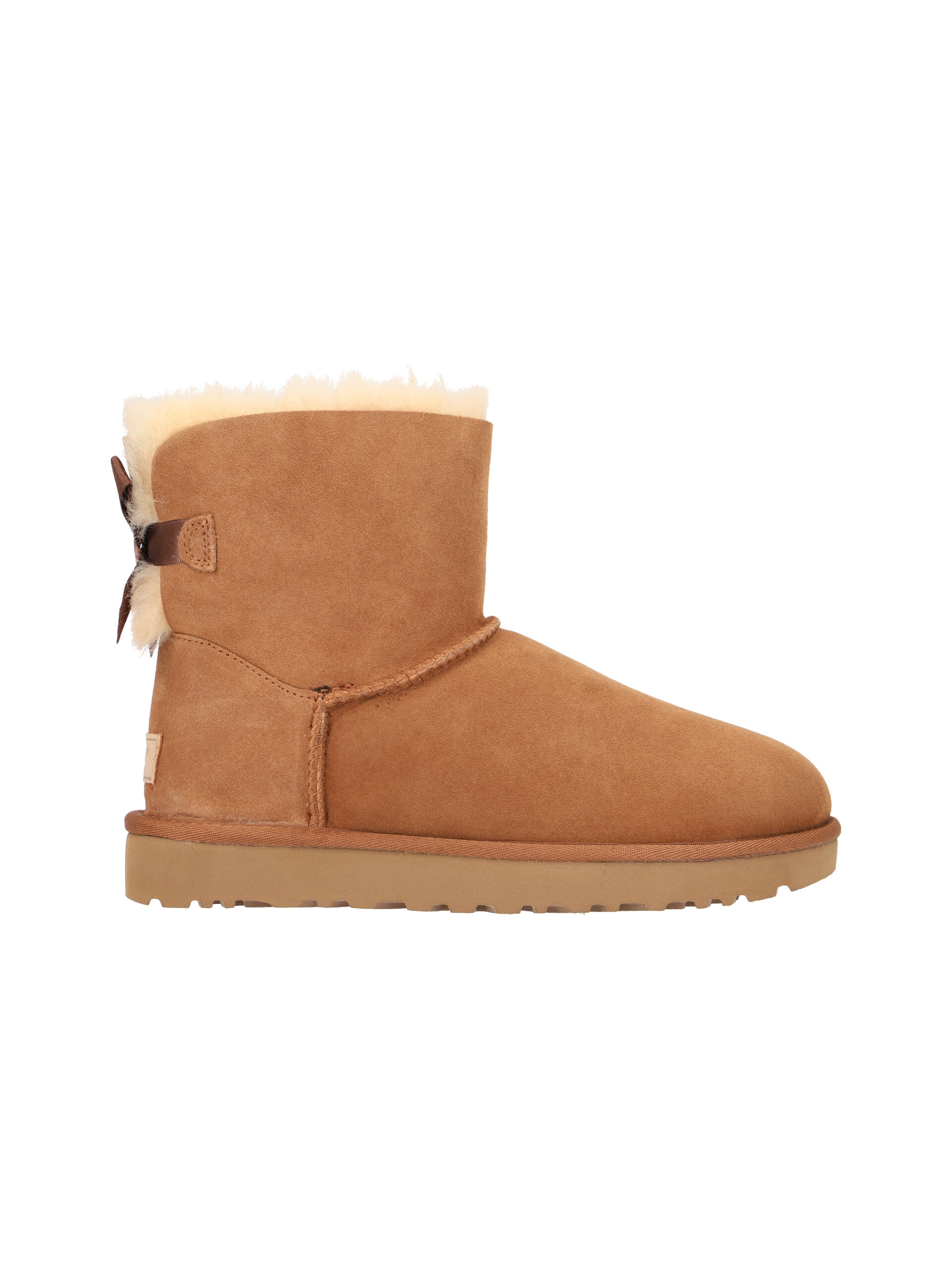 UGG Boots 'UGG Stiefel hellbraun Mini Bailey Bow II' in Braun