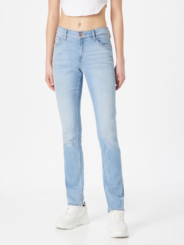 QS Slimfit Jeans 'Catie' in Blauw: voorkant