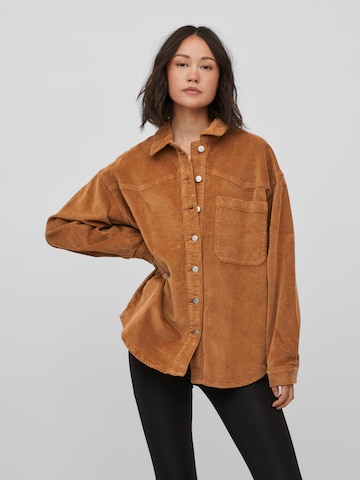 VILA Blouse 'OTAS' in Brown: front