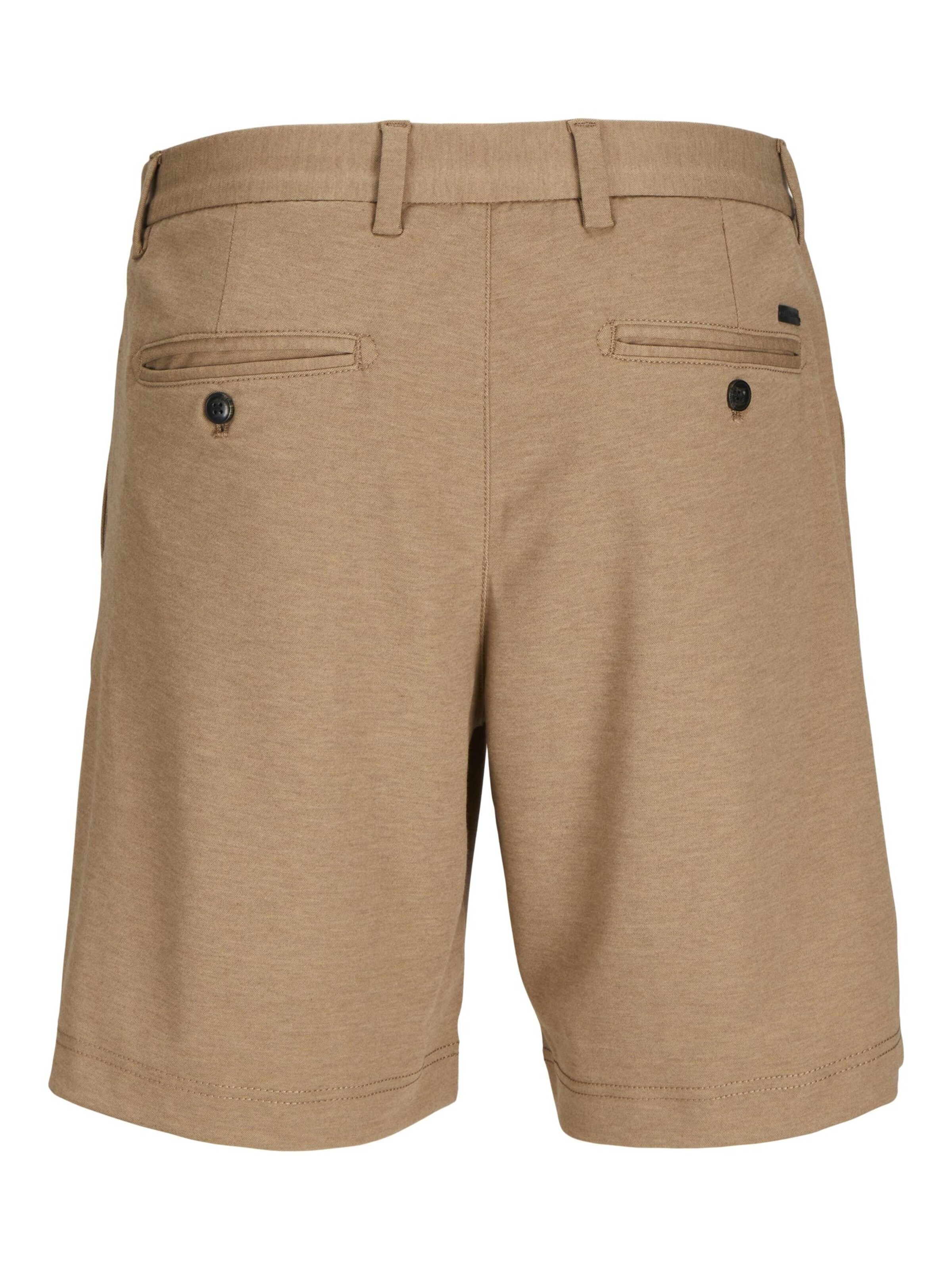 Wide leg Pantaloni chino di JACK & JONES in marrone