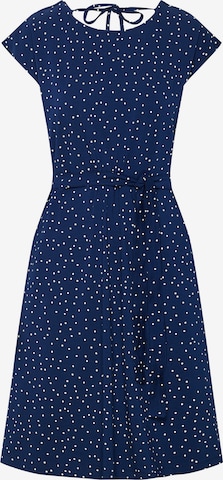 Mademoiselle YéYé Jerseykleid 'Easy Sunday Dress' (GOTS) in Blau: predná strana