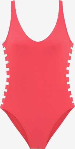 Maillot de bain LASCANA en rose : devant