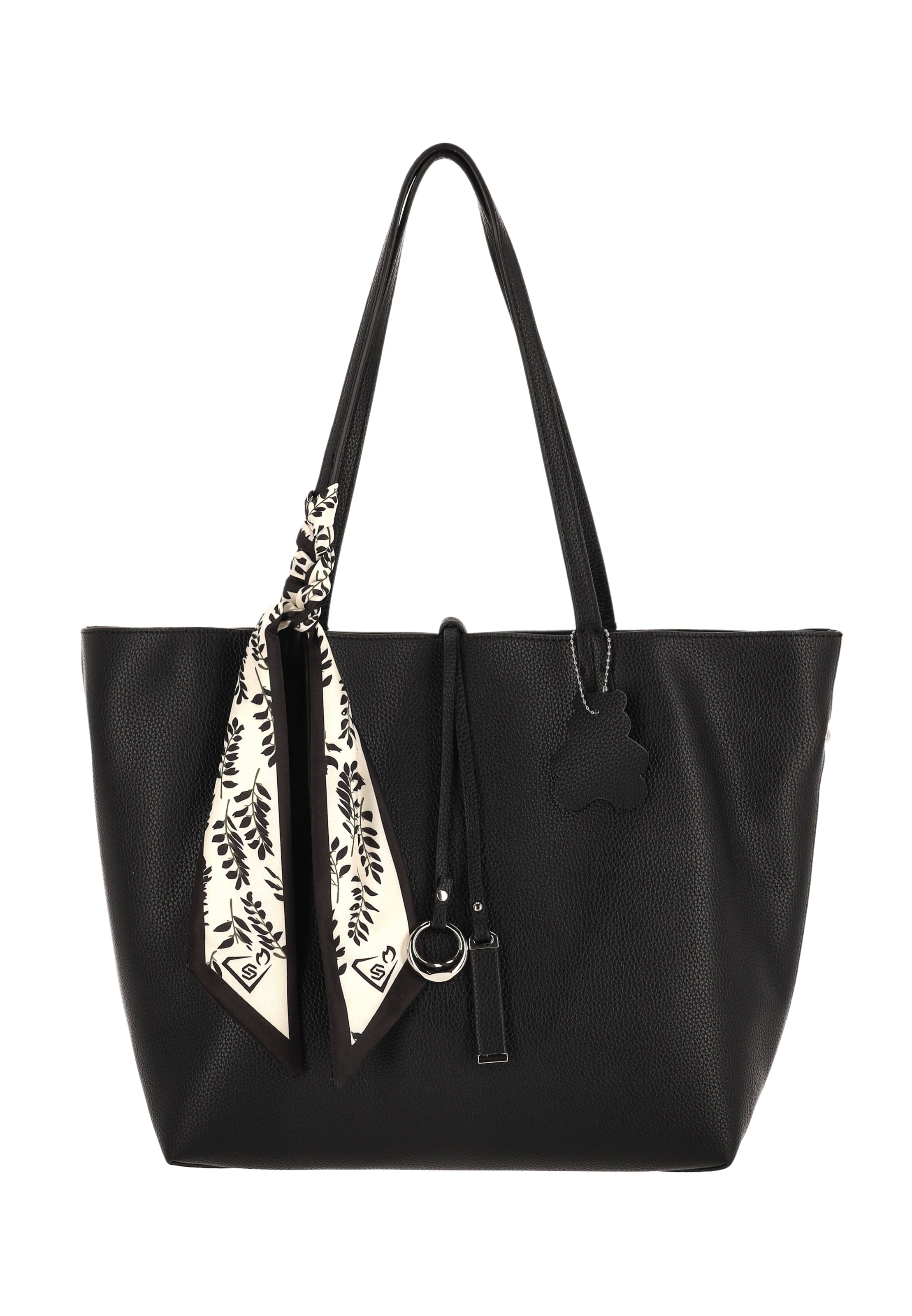 Usha - Shopper em preto: frente