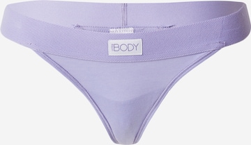 Cotton On Body Thong in Purple: front