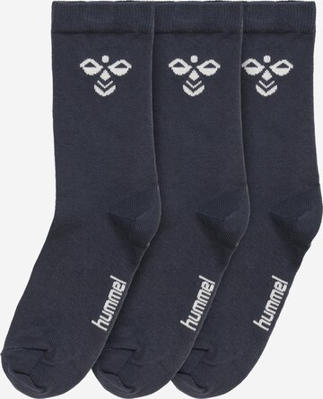 Chaussettes de sport 'Sutton' Hummel en bleu : devant