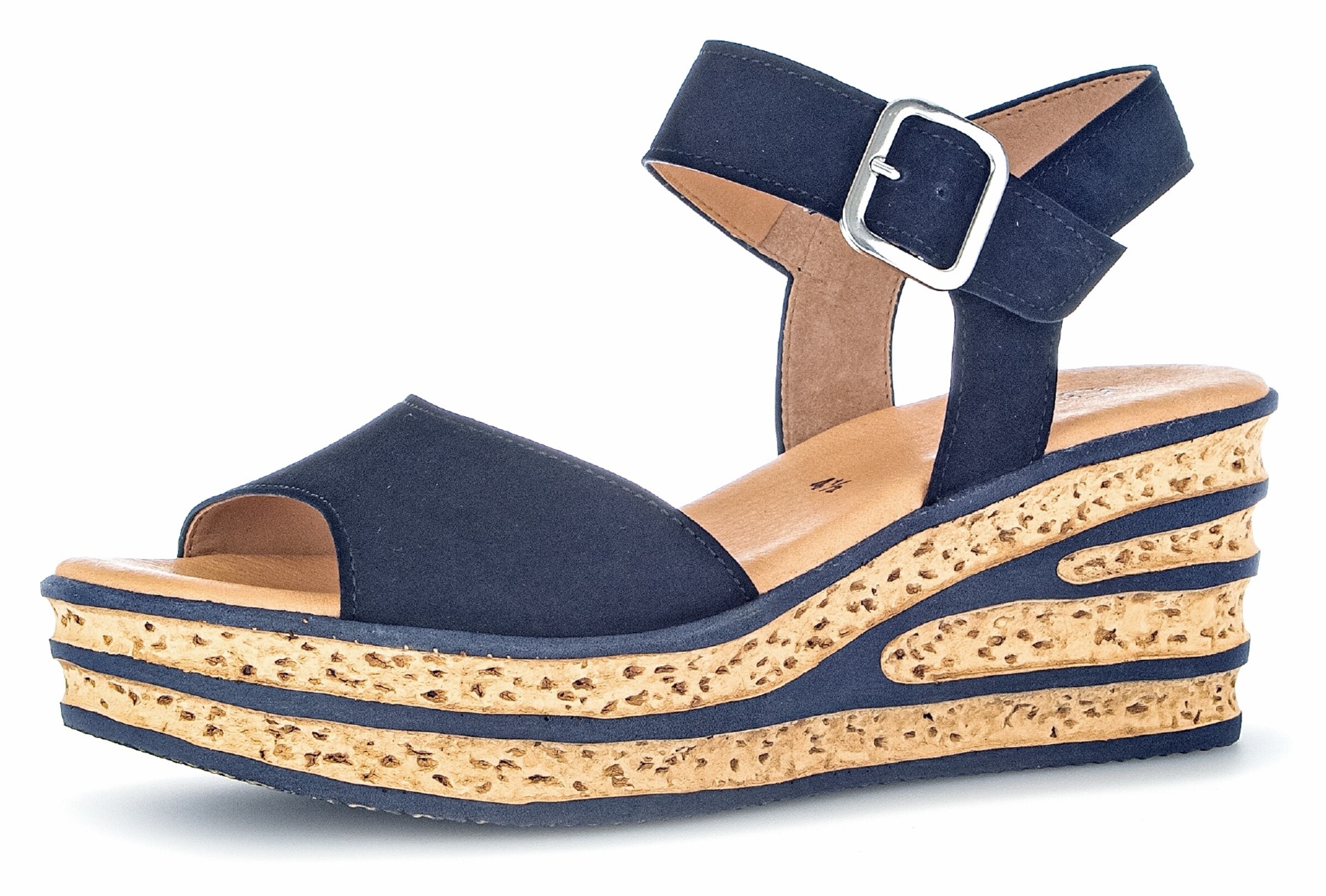 GABOR Sandals in Blue: front