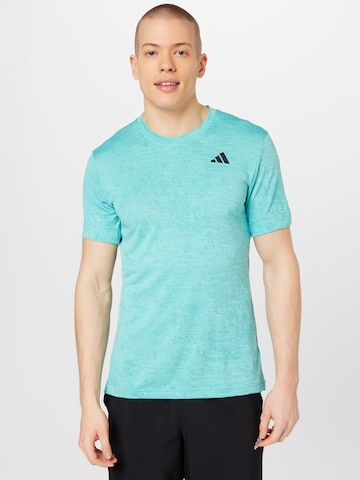 T-Shirt fonctionnel 'Freelift' ADIDAS PERFORMANCE en vert : devant