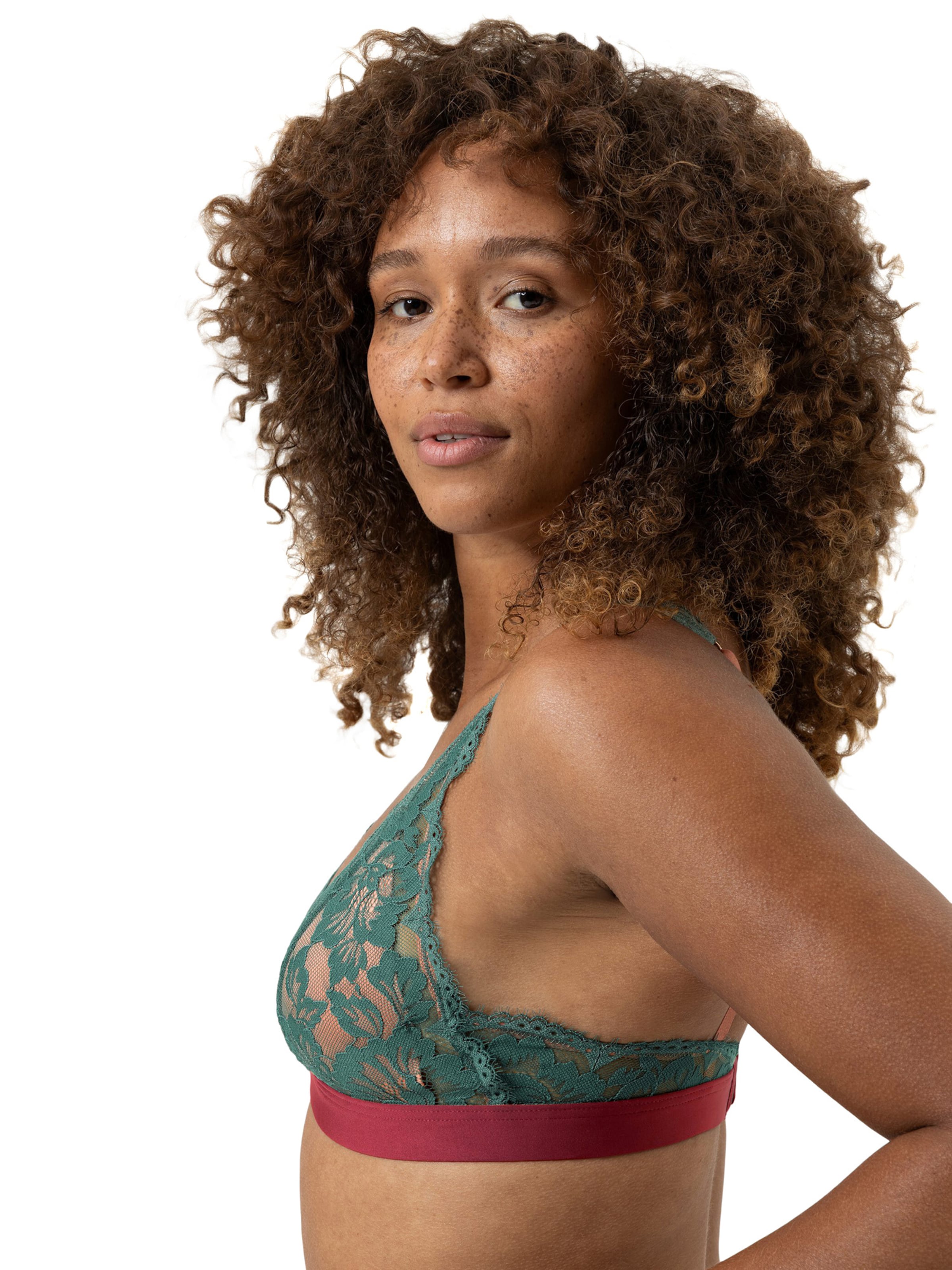 Triangle Soutien-gorge 'Poetry Vogue' Mey en rouge