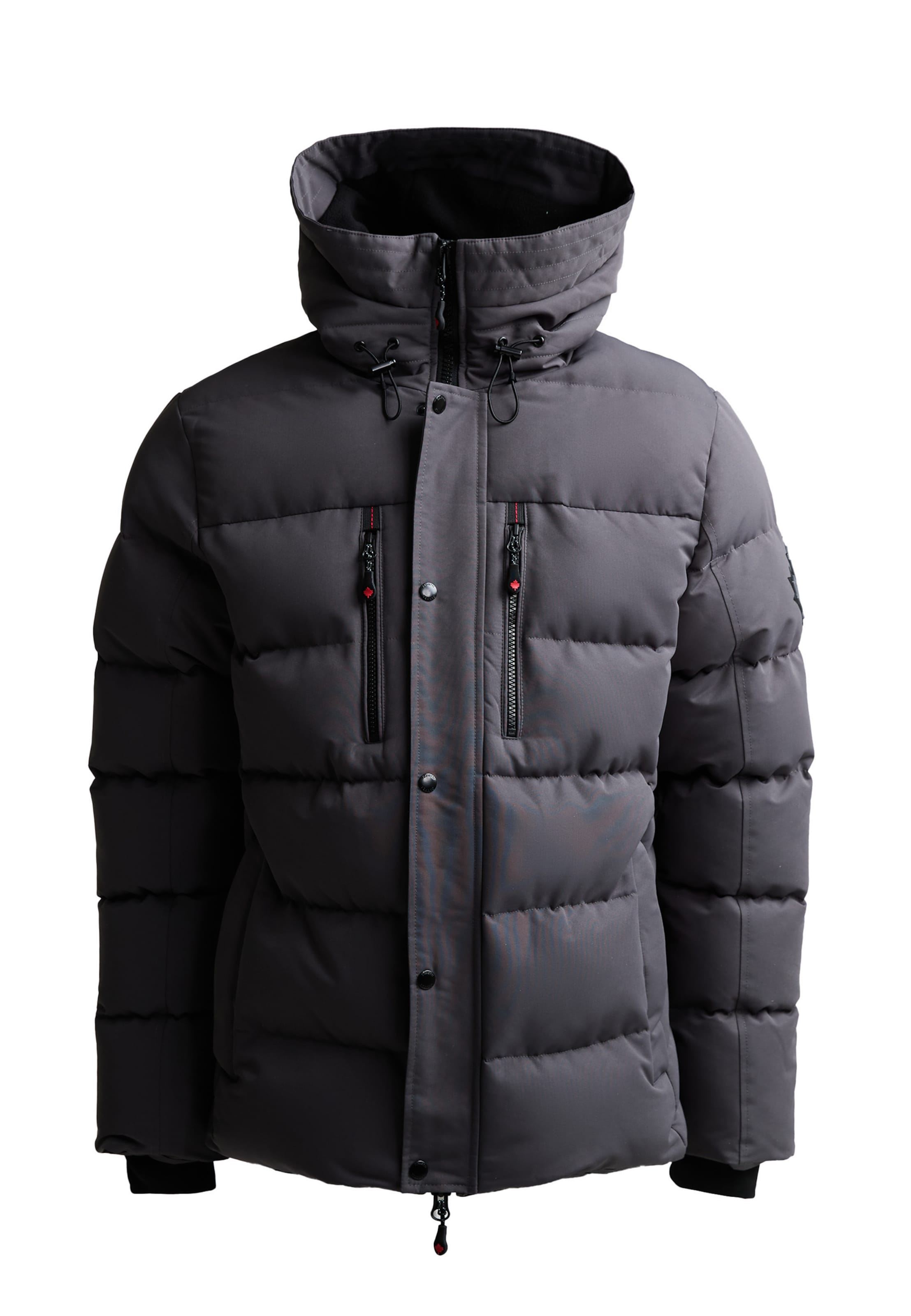 Veste d’hiver 'Paglia' Zavetti Canada en gris : devant