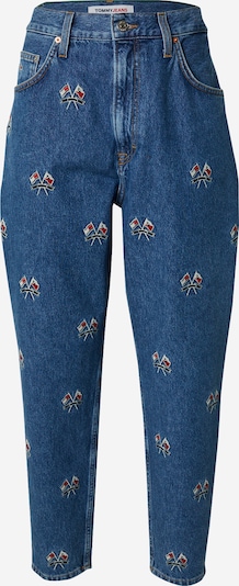 Tommy Jeans Jeans i navy / blue denim / rød / hvid, Produktvisning