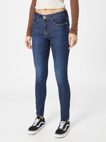 MOS MOSH Slimfit Jeans in Blauw: voorkant