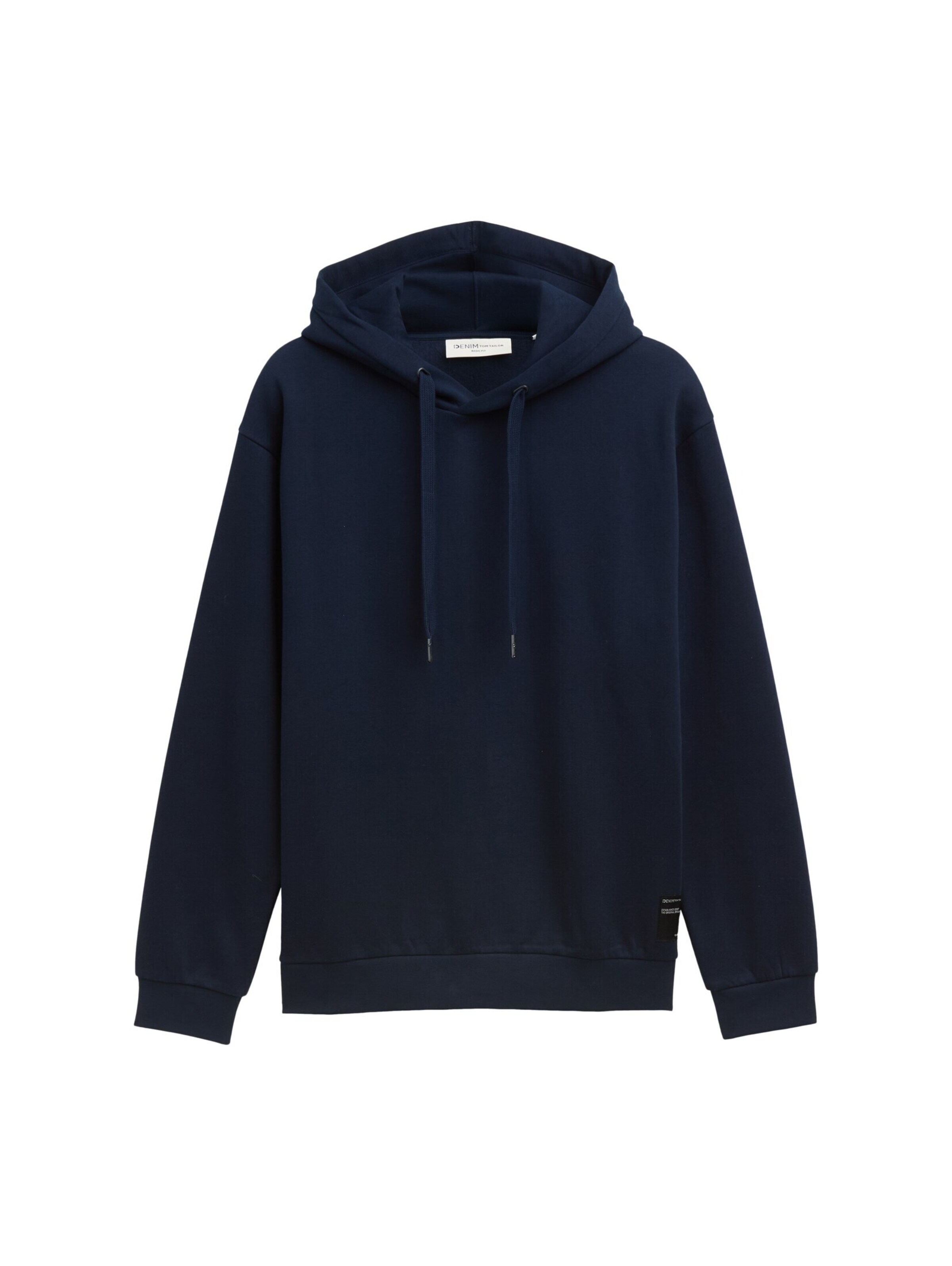 TOM TAILOR DENIM Sweatshirt in Blauw: voorkant