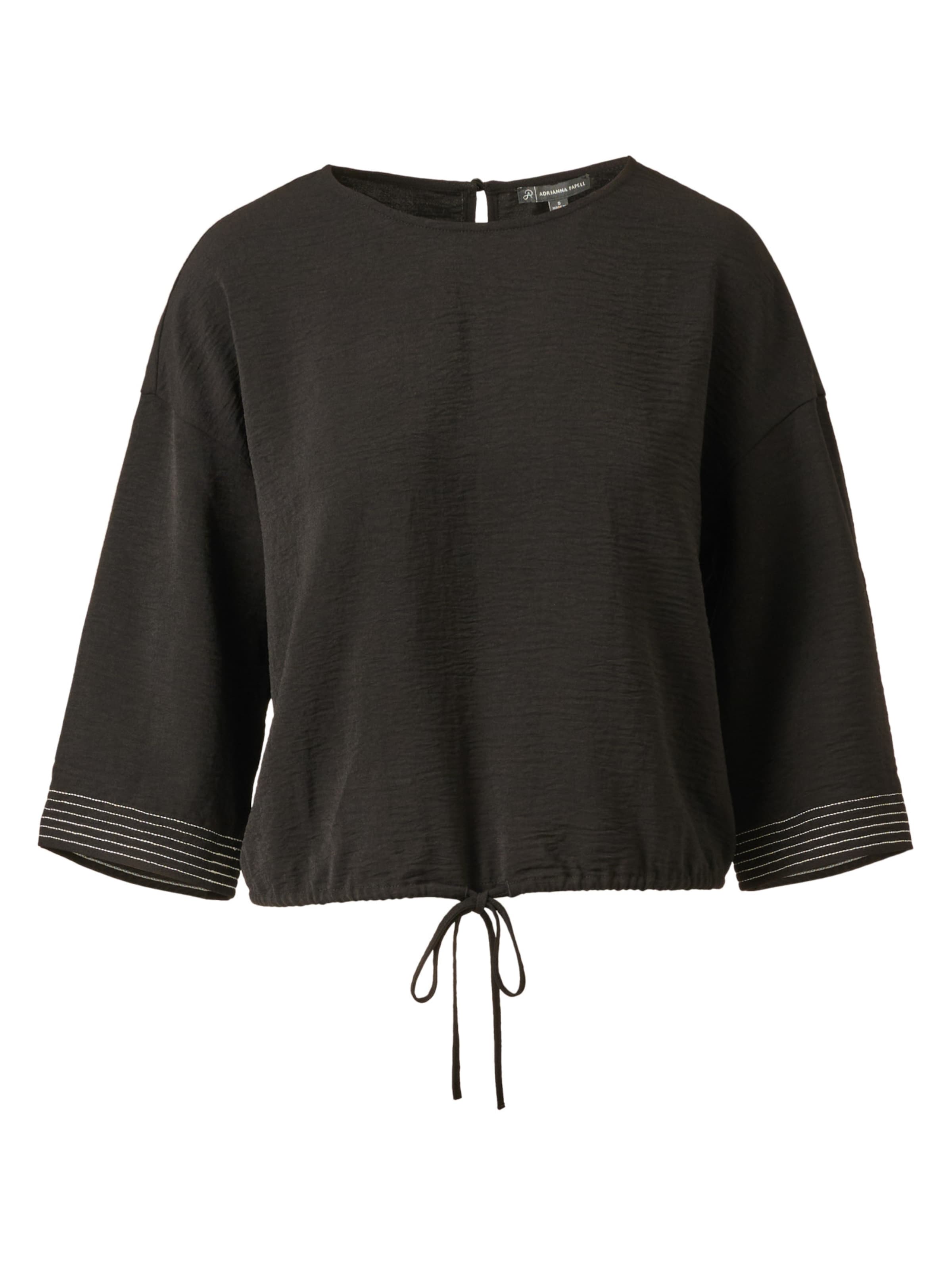 Adrianna Papell Shirt in Black: front