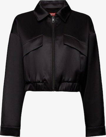 ESPRIT Between-Season Jacket in Black: front