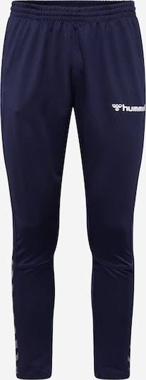 Hummel Sportbroek in de kleur Marine / Wit, Productweergave