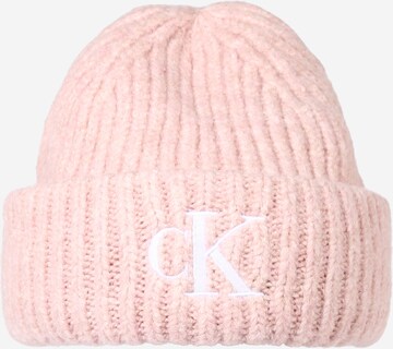 Bonnet Calvin Klein Jeans en rose