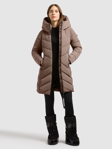 khujo Winter coat 'Darka4' in Brown