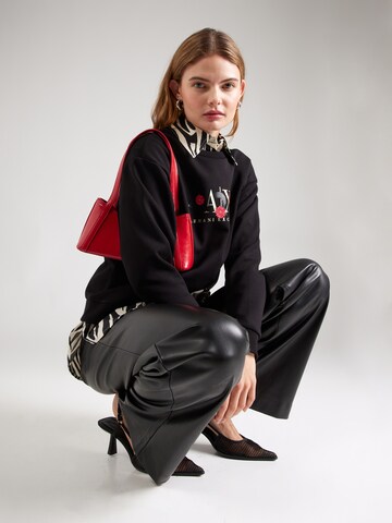 ARMANI EXCHANGE Sweatshirt 'CNY' in Black