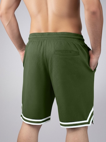 Boardshorts 'Pantoneclo Men’s Gym Shorts with Side Gasket' PANTONECLO en vert