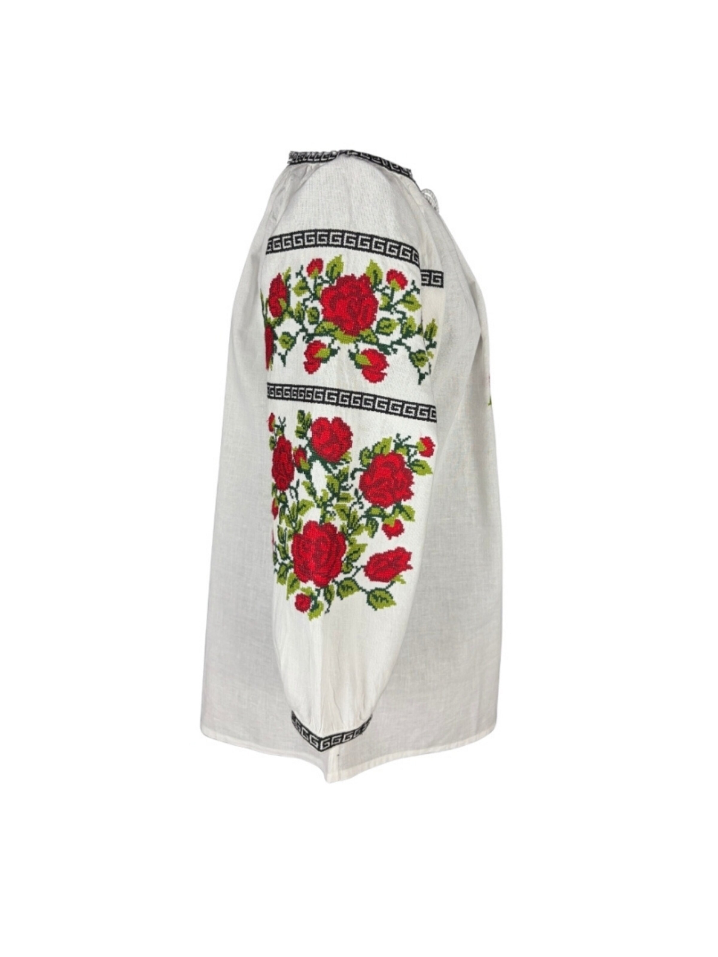 Rody’s foreverDirndl bluza 'Damenbluse IL26 weiß/rot , marimea M' - bijela boja