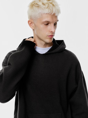 Pull&Bear Tréning póló - fekete
