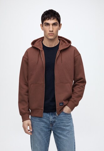 Veste de survêtement 'Norton' Vintage Industries en marron