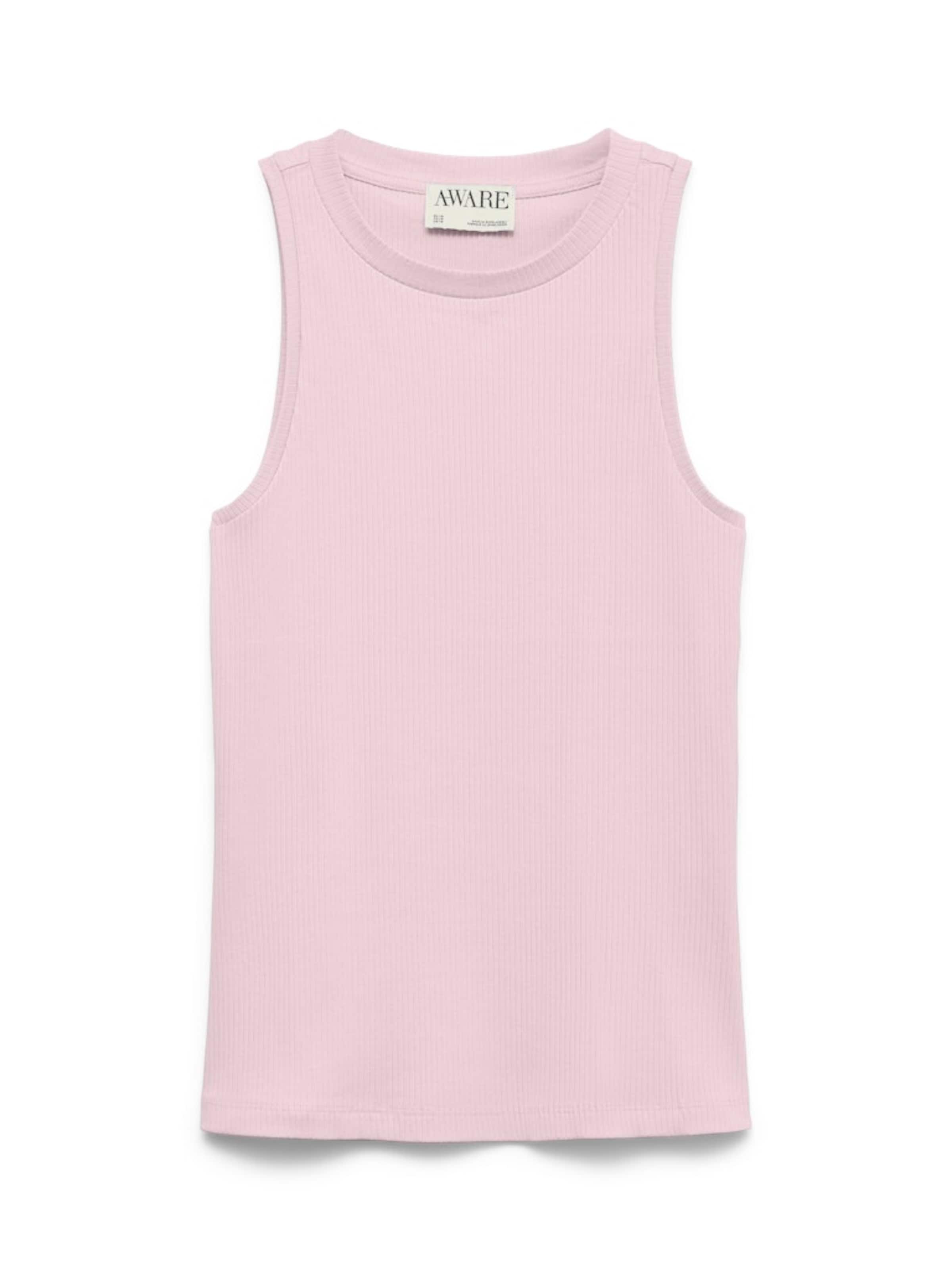 Aware Top 'VMLAVENDER' in Pink: Vorderseite